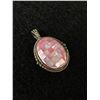 Image 3 : 3 Vintage Sterling Silver Pendants 10.4 Grams , 2 Opals & 1 Pink MOP - All Marked & Tested