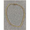 Image 1 : 10k Solid Gold Chain Bracelet 7.5" L