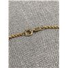 Image 2 : 10k Solid Gold Chain Bracelet 7.5" L
