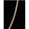 Image 2 : 925 Sterling Silver Italy Twisted Rope Chain Necklace 16" L