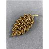 Image 2 : Vintage Red Rhinestone Brooch 2.5" L