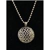 Image 2 : Sterling Silver Celtic Design Pendant with 925 Sterling Silver Italy Chain 15" L