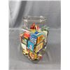 Image 2 : Antique Glass Jar Full of Vintage Matches. Mostly Gas Stations. Esso,Shell, Royalite, Imperial Etc