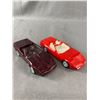 Image 2 : 2 1994 Corvette Salesman Giveaway Promo Cars, Ruby Red and Bright Red