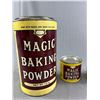 Image 2 : 3 Vintage Magic Baking Powder Can