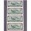 Image 2 : 5 1954 Candian Bank Notes, In Sequence