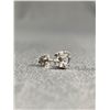 Image 2 : Beautiful Classic Sterling Cubic Zirconia Stud Earrings