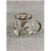 Image 2 : Fabulous Silver Overlay Bowl & 4 Cups. 1940's