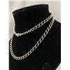 Image 2 : Heavy Solid Sterling Silver (Tested)  Link Chain, Very Long, 25" L, 21 gr.