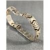Image 2 : 925 Sterling Silver Italy Bracelet, 7" L, Original Clasp w/ Safety Lock