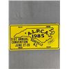 Image 1 : Mint Condition A.L.P.C.A. 1985 Convention License Plate