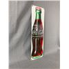 Image 2 : Vintage Coca - Cola Porcelain Sign. Approx. 21" x 6 1/2"