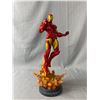 Image 2 : Marvel Iron Man Painted Statue By Kusharek Brothers. Stands Over 14"