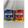 Image 1 : 2 Vintage Amphora Tobacco Tins