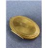 Image 2 : Superb Art Deco 2" Emamel Locket. Very Nice Piece