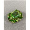 Image 1 : Quality 1950's Green Rhinestone Brooch