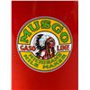 Image 2 : Repainted Metal Gas Can w/ Musgo Gaso Line Sticker. Approx.. 15"H