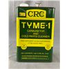 Image 1 : Vintage CRC Tyme-1 Carburetor And Cold Parts Cleaner Tin