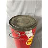 Image 2 : A Large Vintage 50 Lb All Purpose Domestic Shortenning Tin