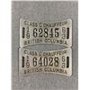 Image 1 : Lot of 2 1963 Chauffer Badges