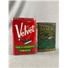 Image 1 : 2 Vintage Tobacco Tins, Tuxedo And Velvet