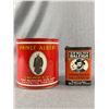 Image 1 : A Vintage Sir Walter Raleigh Pocket Tin + Prince Albert Tobacco Tin