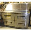 Image 1 : TRUE 4 DRAWER MEGA TOP REFRIGERATED PREP STATION