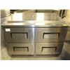 Image 1 : TRUE 4 DRAWER LIFT TOP REFRIGERATED PREP STATION