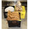 Image 1 : 3 CRATES OF NEW IRONWOOD WOODEN SERVERS & LARGE