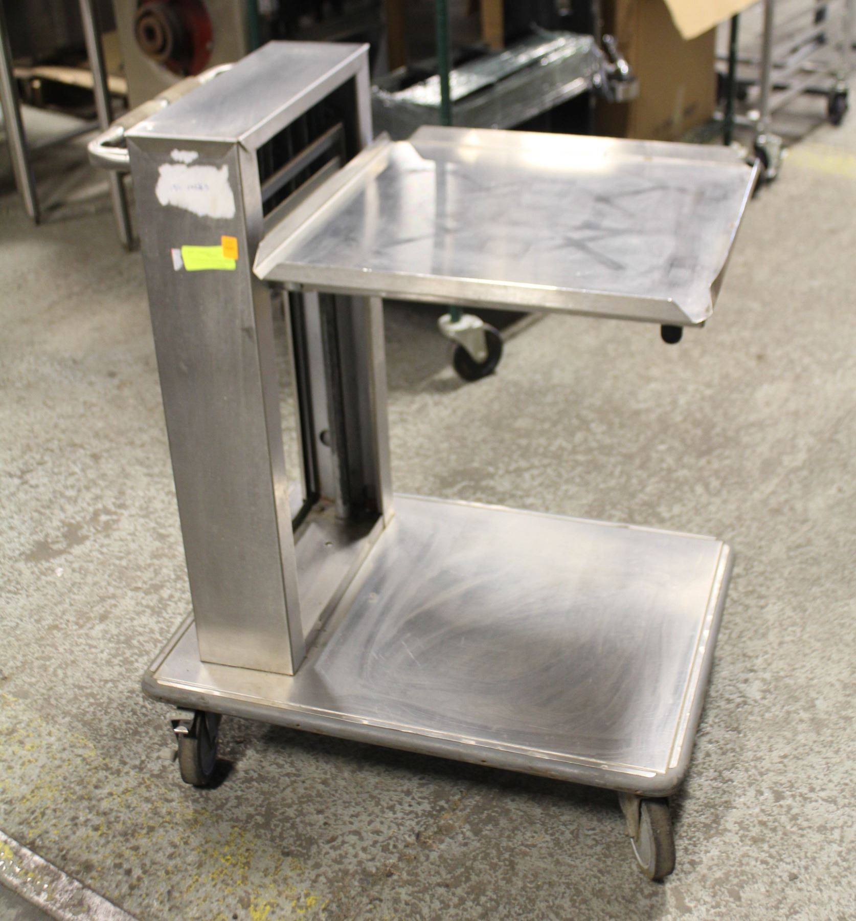 HATCH MOBILE ROLLING SPRING LOADED RACK DISPENSER