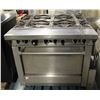 Image 1 : GARLAND 6-BURNER NATURAL GAS RANGE W/ OVEN ON