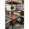 6FT GREEN METRO RACK 42" X 24" X 75"