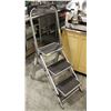 WESTWARD 3 TIER HD FOLDING STEP STOOL WIYH