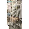 Image 1 : 20-TIER ALUMINUM BUN PAN RACK 26" X 20.5" X 69"