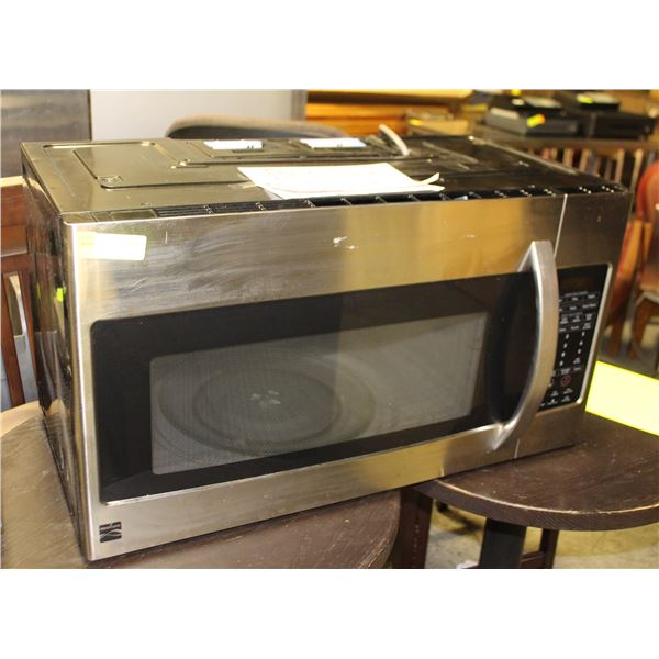 KENMORE ST. STEEL OTR MICROWAVE