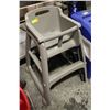 PLASTIC ROLLING HIGHCHAIR