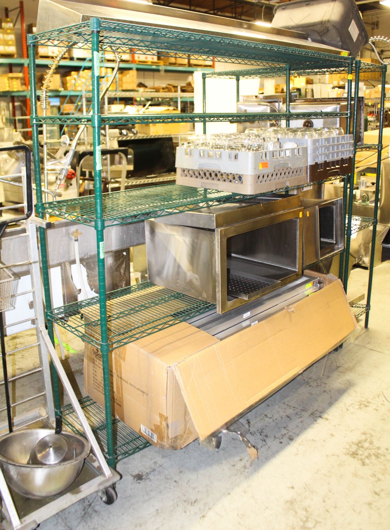 6FT X 6FT GREEN METRO RACK 72