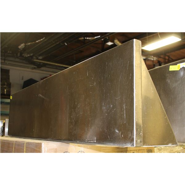 STAINLESS STEEL WALL SHELF 16"X 72"