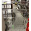 Image 1 : 4-TIER CHROME WIRE RACK 36" X 14" X 55"