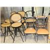 Image 1 : LOT OF ASSORTED CHAIRS & BAR STOOLS