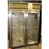 Image 1 : COMMERCIAL FOSTER 2 DOOR DISPLAY REFRIGERATOR