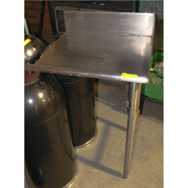 STAINLESS STEEL  DISHWASHER RUNOFF 24  X 24  X 35 