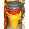 LOT OF 4 NEW MARINO GLADIATOR 20 GAL TRASH CANS