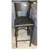 Image 1 : BLACK BAR STOOL