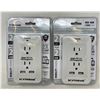 Image 1 : Xtreme Outlet Surge Wall Tap with Dual Port USB