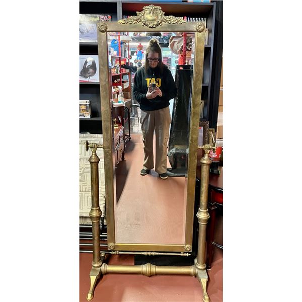 Antique Mirror 67"H x 32"L