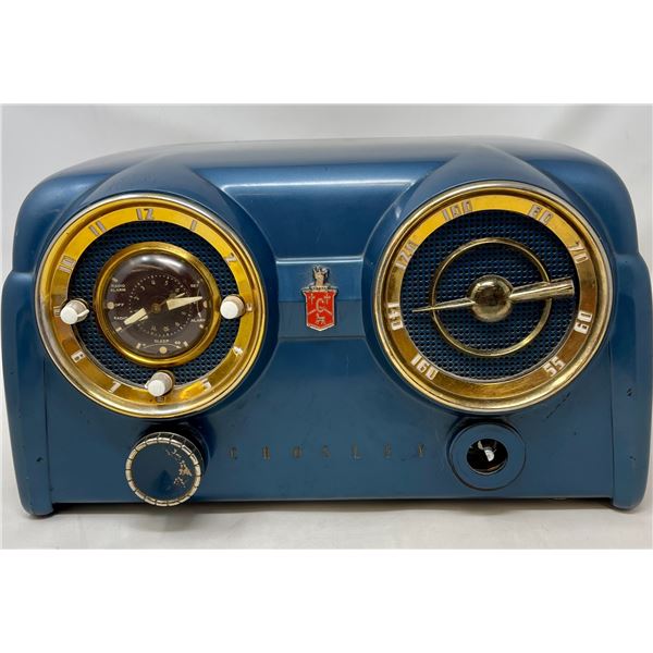 Crosley Bake Lite Clock & Radio (missing 1 knob)