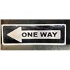 Image 1 : One Way Sign 12"H x 36"L