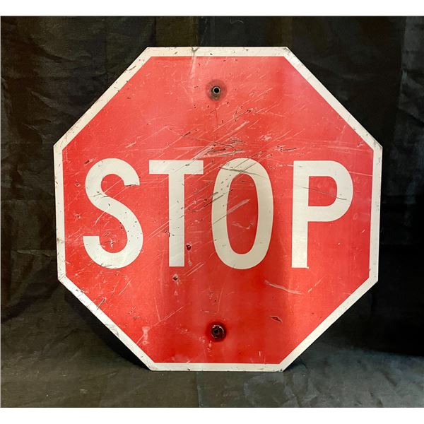 USA Stop Sign 12"H x 36"L