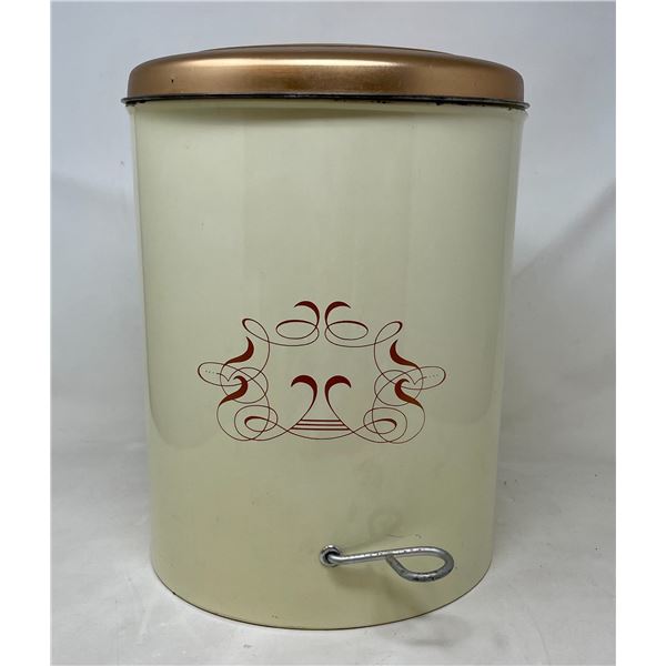 70's GSW Metal Pop Up Trash Bin (works great)